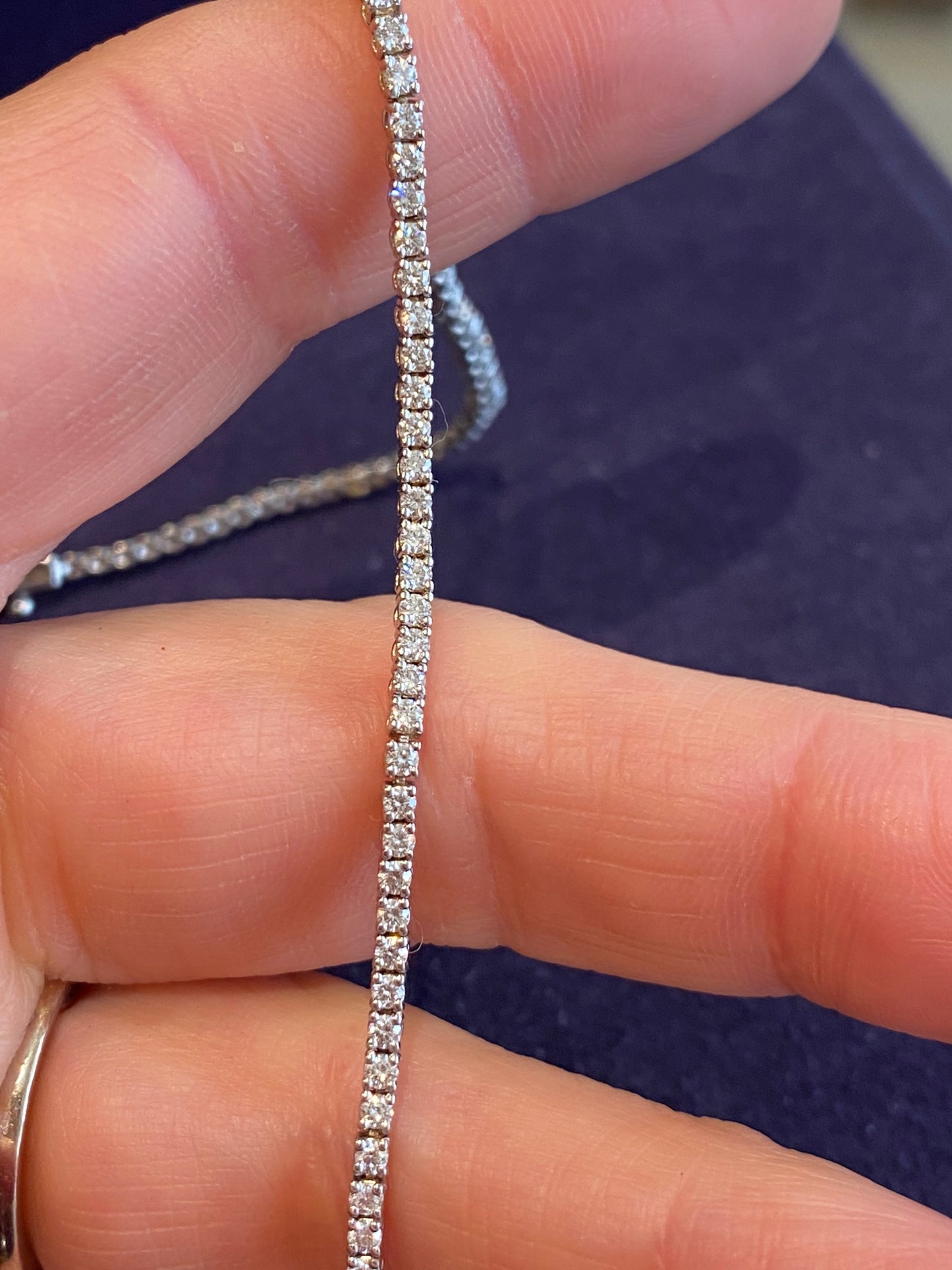 Diamond tennis bracelet