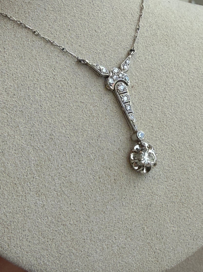 COLLIER PENDENTIF ART DECO