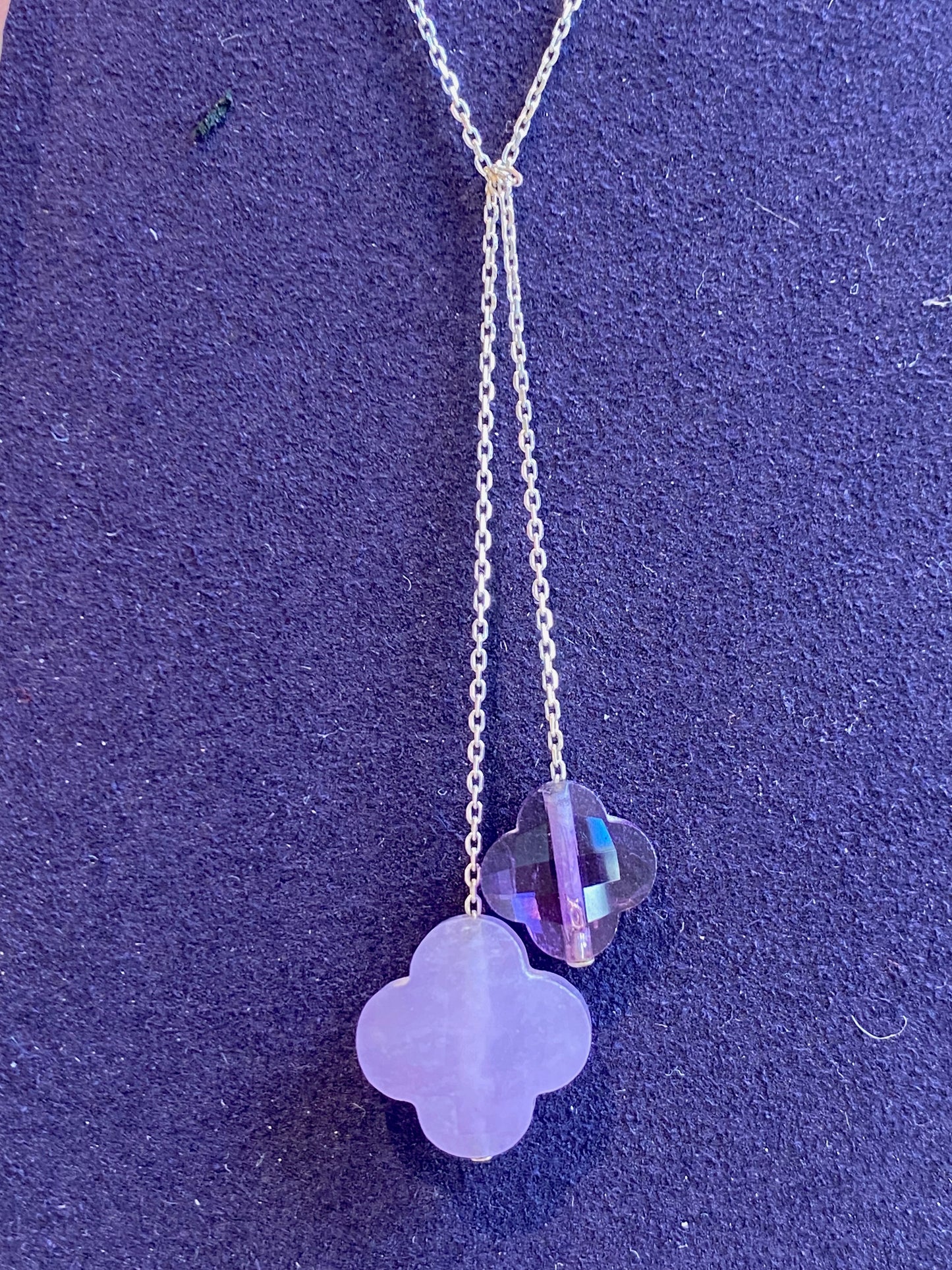 MORGANNE BELLO, COLLIER NEGLIGE AMETHYSTE