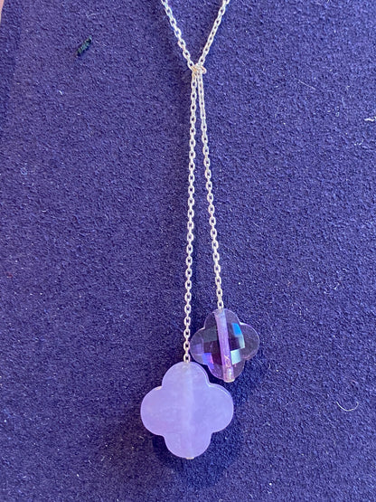 MORGANNE BELLO, COLLIER NEGLIGE AMETHYSTE