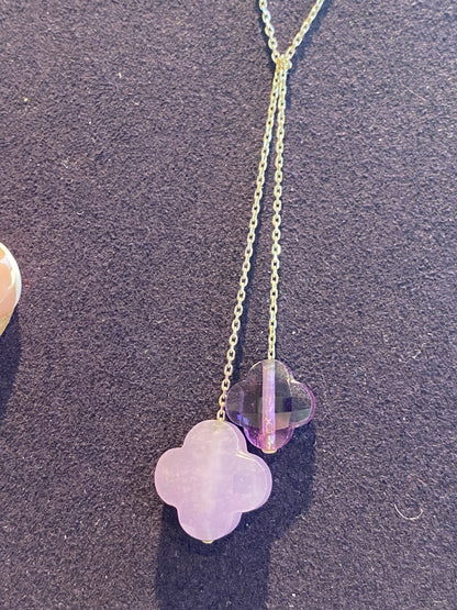 MORGANNE BELLO, COLLIER NEGLIGE AMETHYSTE