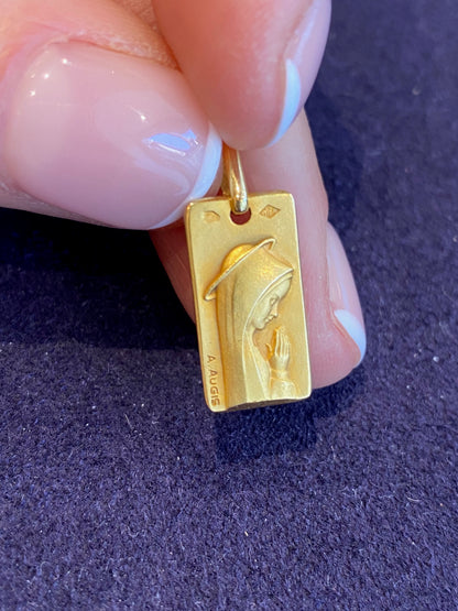 A. AUGIS, Médaille de la Vierge