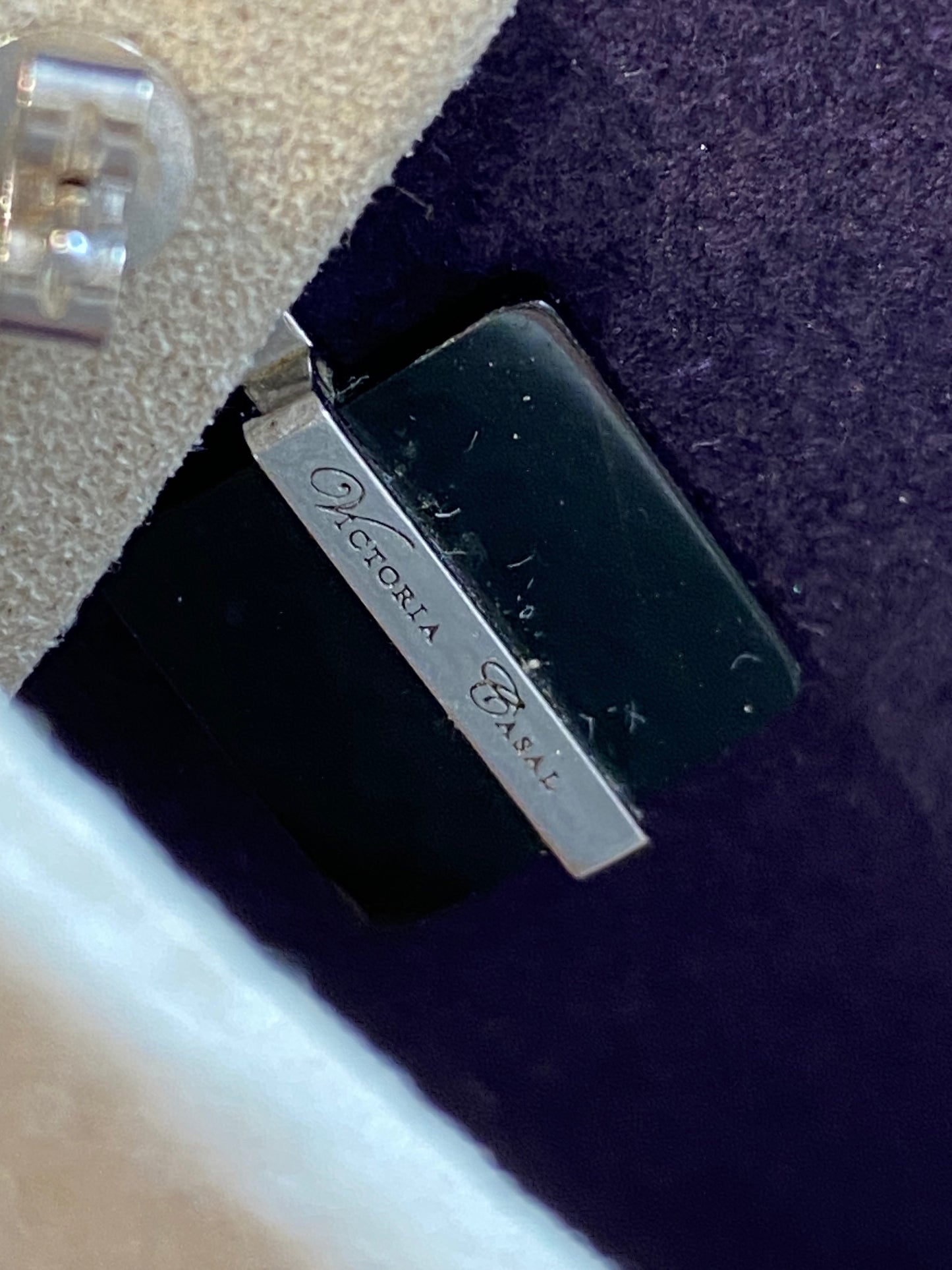 VICTORIA CASAL, BOUCLES D'OREILLE DIAMANTS & ONYX