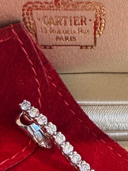 CARTIER, MONO BOUCLE DIAMANTS