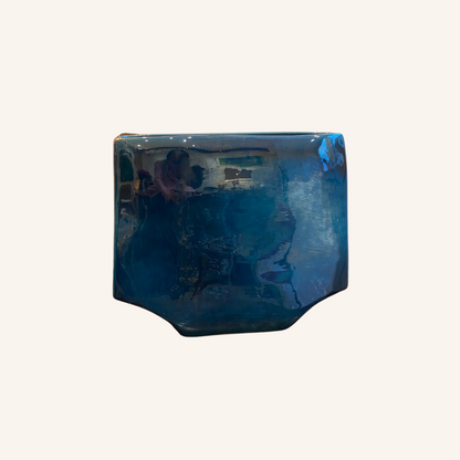 Max Idlas (1932-2020), Blue Ceramic Vase