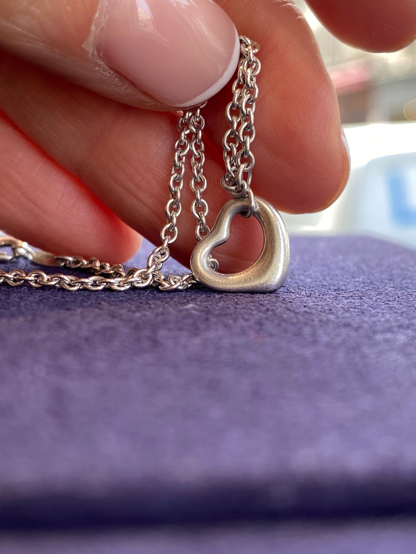 TIFFANY & Co, par Elsa Peretti (1940-2021) Bracelet "Open heart"