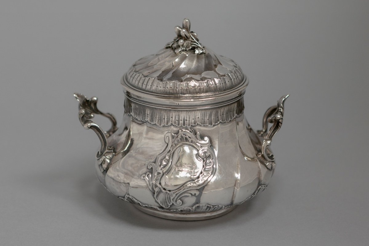 Sucrier et son couvercle en argent, Paris, 1788 Par François Joubert