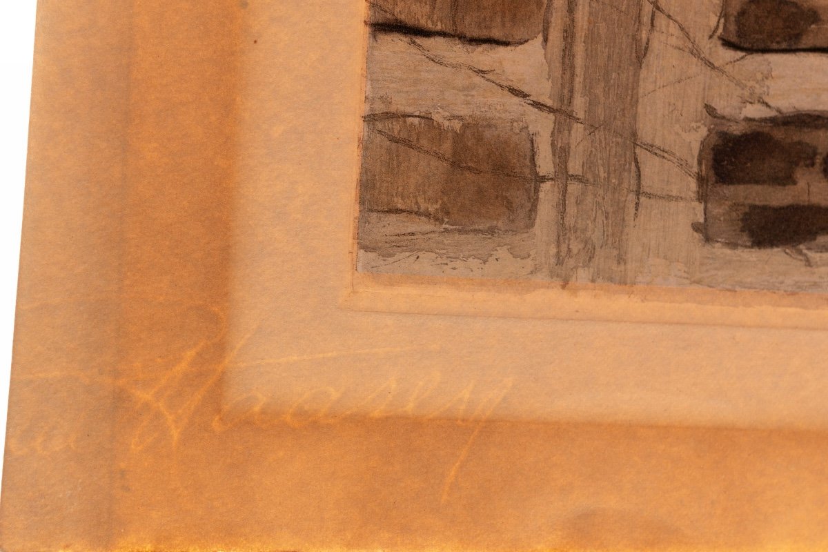 Boulevard Des Batignolles 1931, R. Haasen (mort En 1944) d'Après Jules Adler (1865-1952)