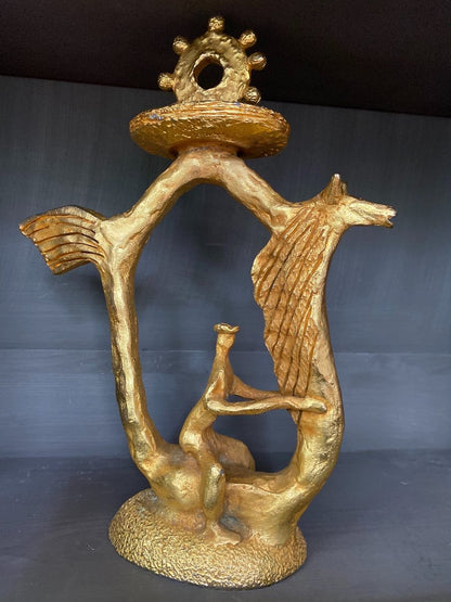 Sculpture de Pierre Casenove pour Fondica France