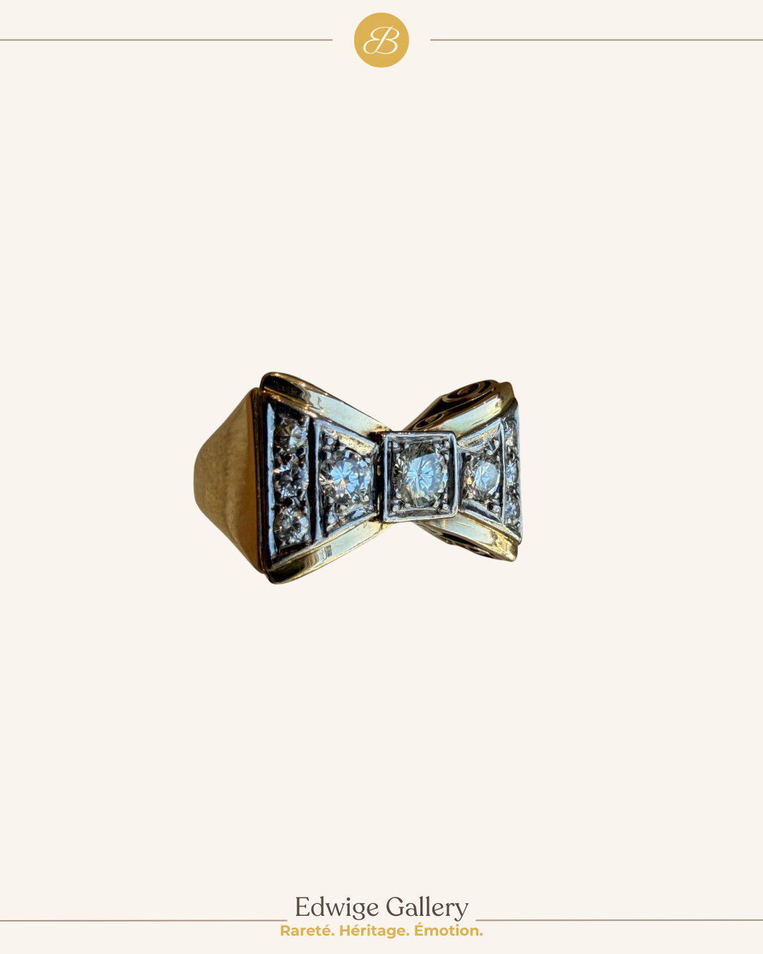 BAGUE TANK "NOEUD"