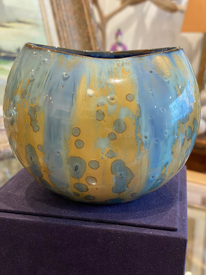 GRES DE PIERREFONDS, PETIT VASE EVASE