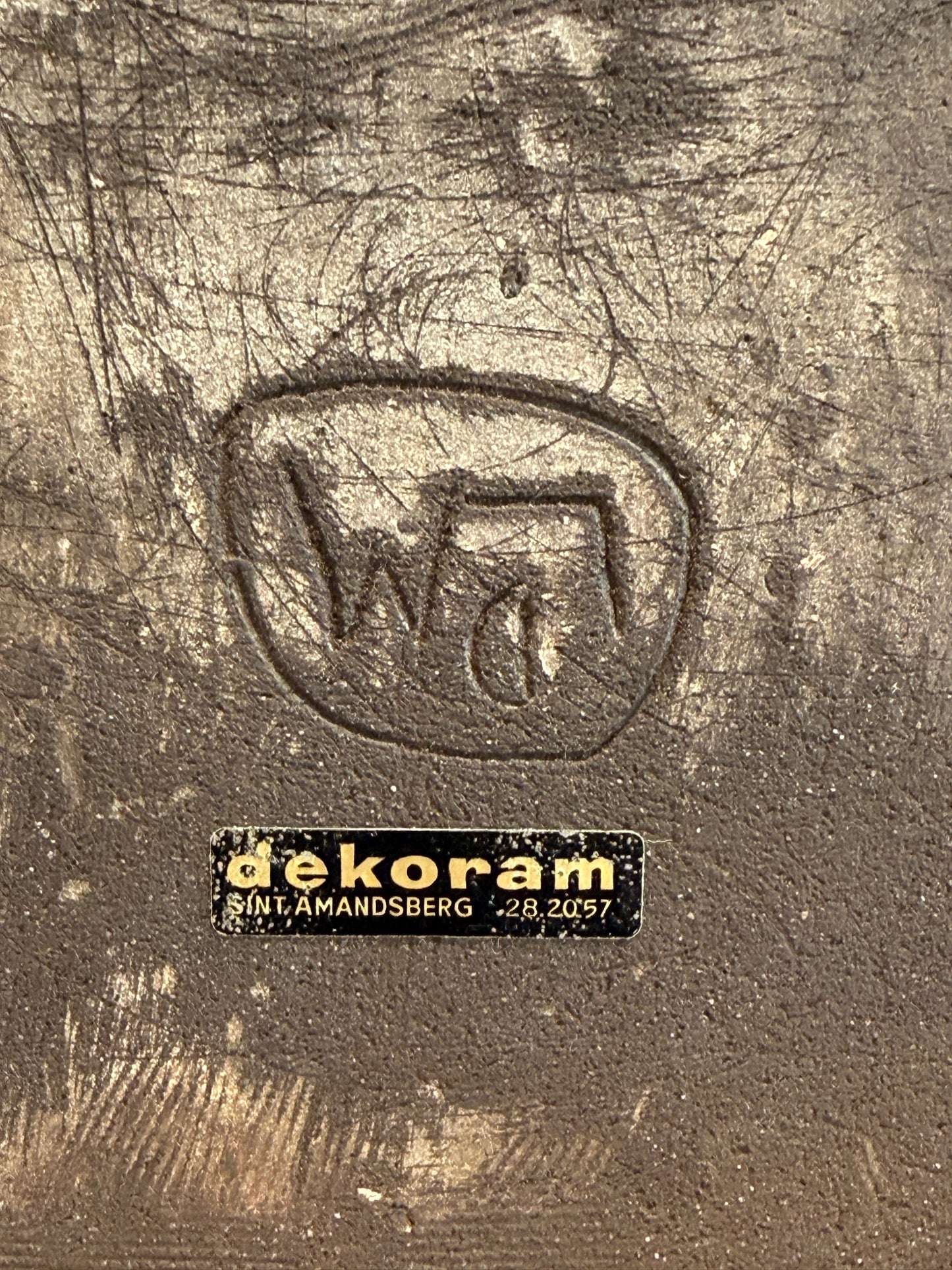 PERIGEM dans le goût de, CENDRIER BRUTALISTE