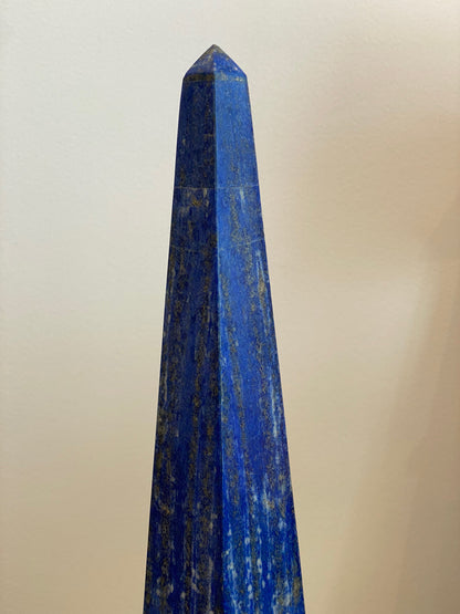 OBELISQUE LAPIS LAZULI & RHODOCHROSITE