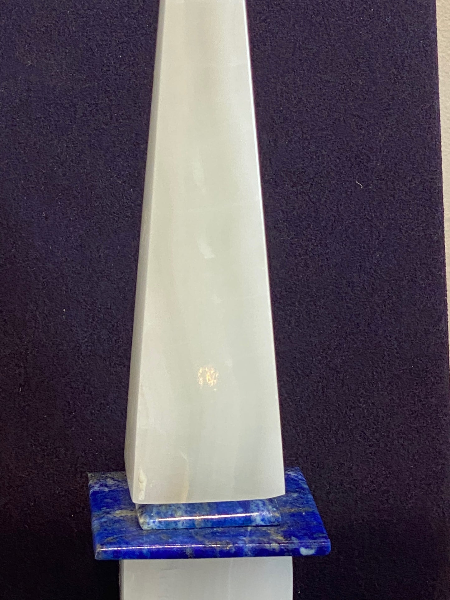 OBELISQUE AGATE & LAPIS LAZULI