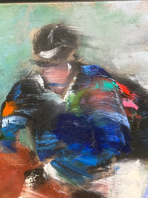 VICTOR SPAHN (1949), SAUT D'OBSTACLE