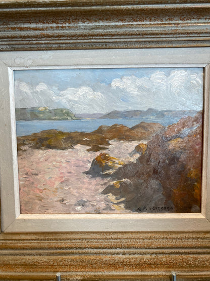 GEORGES-PIERRE GUINEGAULT (1893-1982), PAYSAGE BRETON