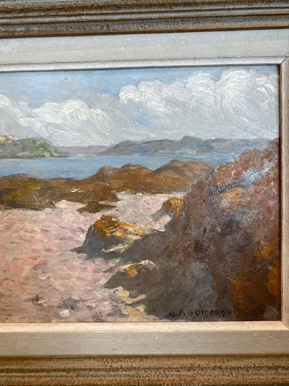 GEORGES-PIERRE GUINEGAULT (1893-1982), PAYSAGE BRETON