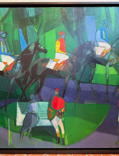 CAMILLE HILAIRE (1916-2004), PESAGE A DEAUVILLE
