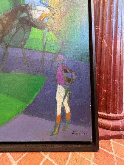 CAMILLE HILAIRE (1916-2004), PESAGE A DEAUVILLE