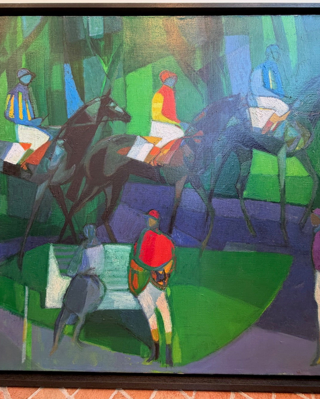 CAMILLE HILAIRE (1916-2004), PESAGE A DEAUVILLE