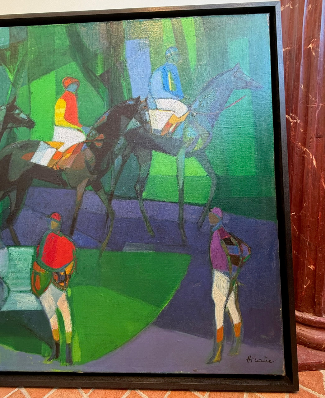 CAMILLE HILAIRE (1916-2004), PESAGE A DEAUVILLE
