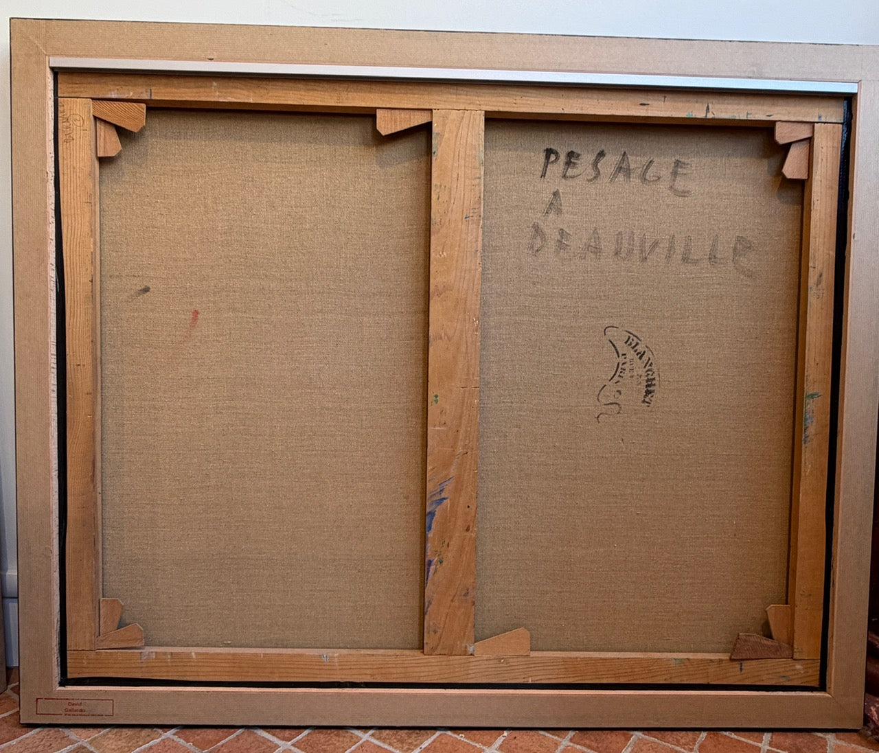 CAMILLE HILAIRE (1916-2004), PESAGE A DEAUVILLE