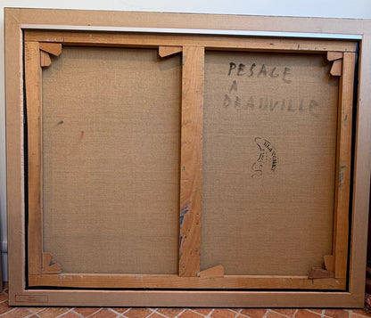 CAMILLE HILAIRE (1916-2004), PESAGE A DEAUVILLE