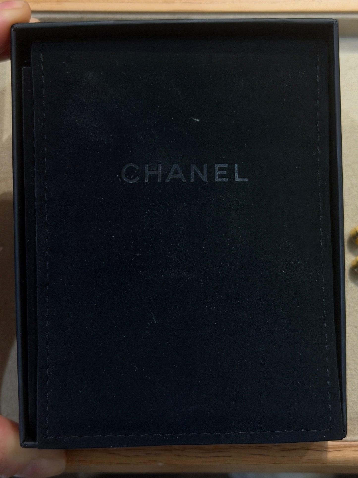 CHANEL BOUCLES D'OREILLES  CASCADE DE STRASS