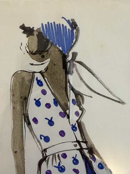 ATELIER BALMAIN (ATTRIBUE A), CROQUIS DE MODE