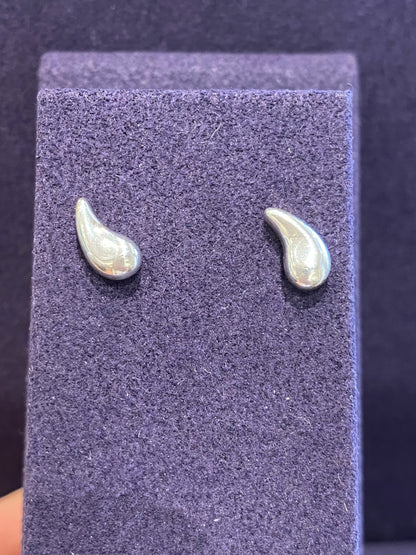 TIFFANY & Co, ELSA PERETTI (1940-2021) BOUCLES D'OREILLES "Larmes"