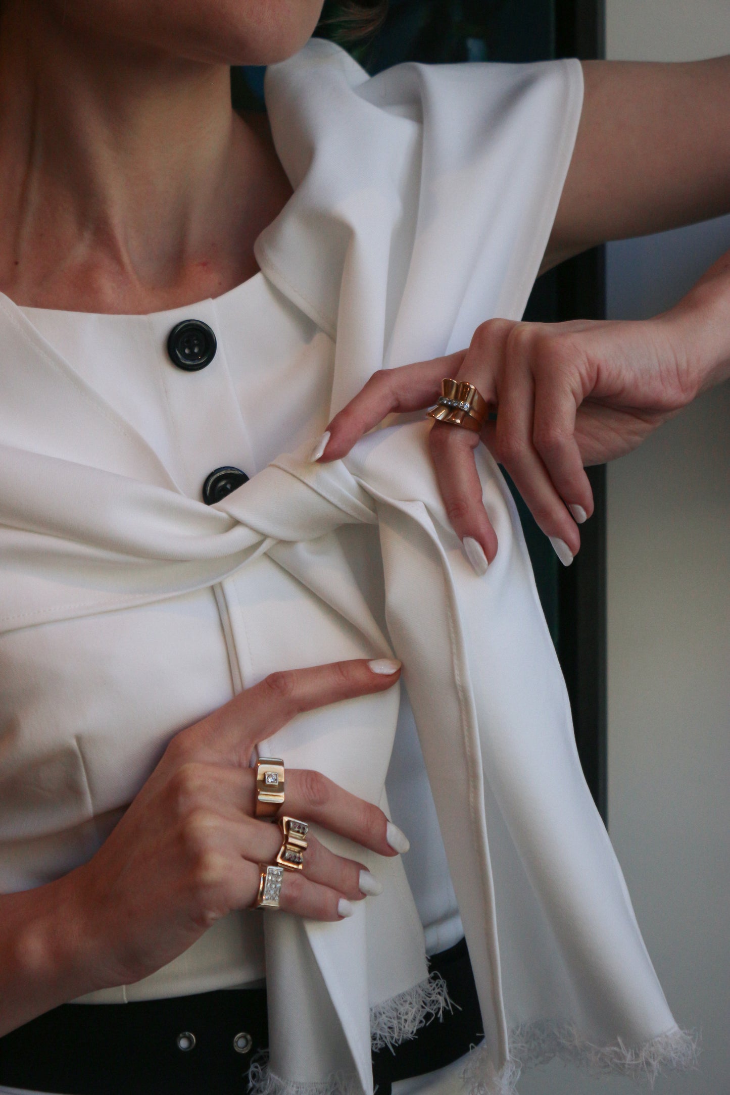 BAGUE TANK MODELE A NOEUD