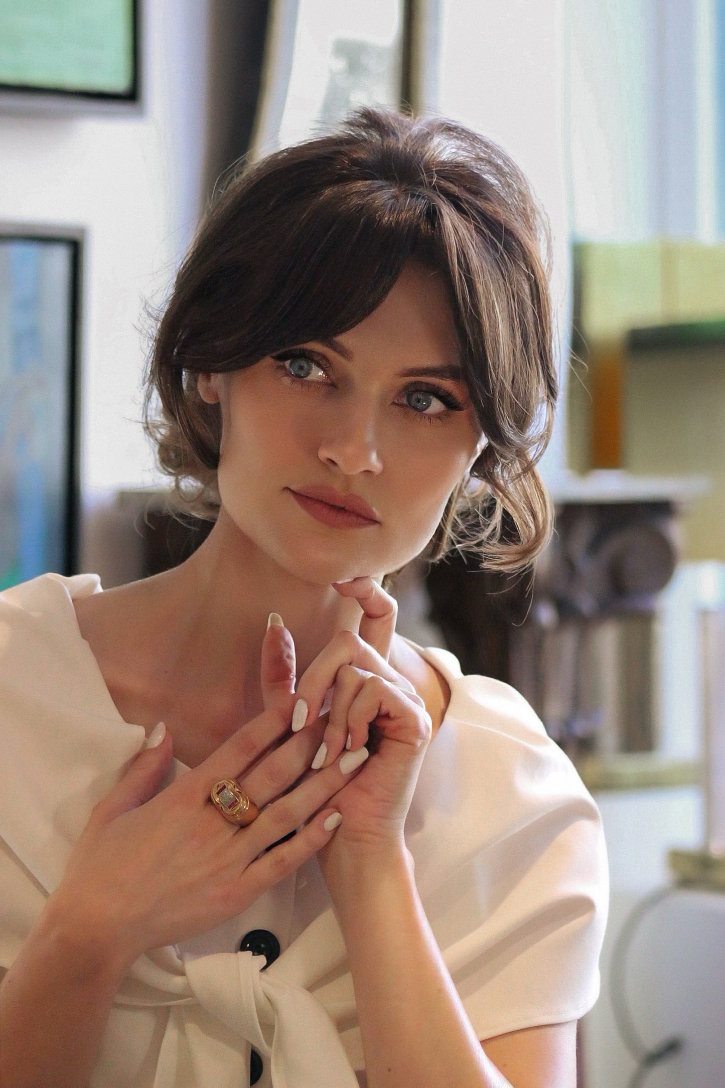 BAGUE TANK MODELE DIT "A PONT"